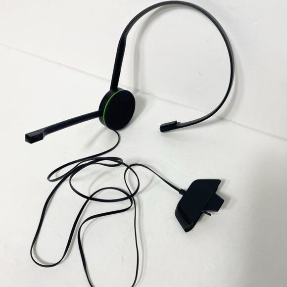 Microsoft Xbox One Chat Headset Fat S X Series Originals Headphones Earpiece - Picture 6 of 10